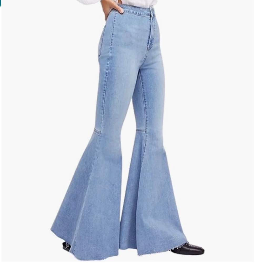 Free People: Just Float On Flare Bell Bottom Jeans